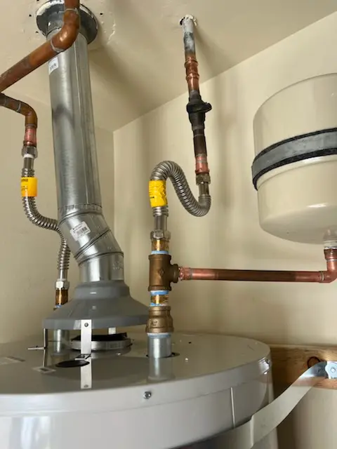 Water heater installation and plumbing repair in Goshen Commons